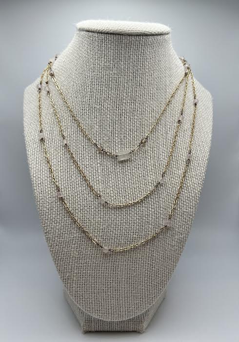 Layered tier necklace